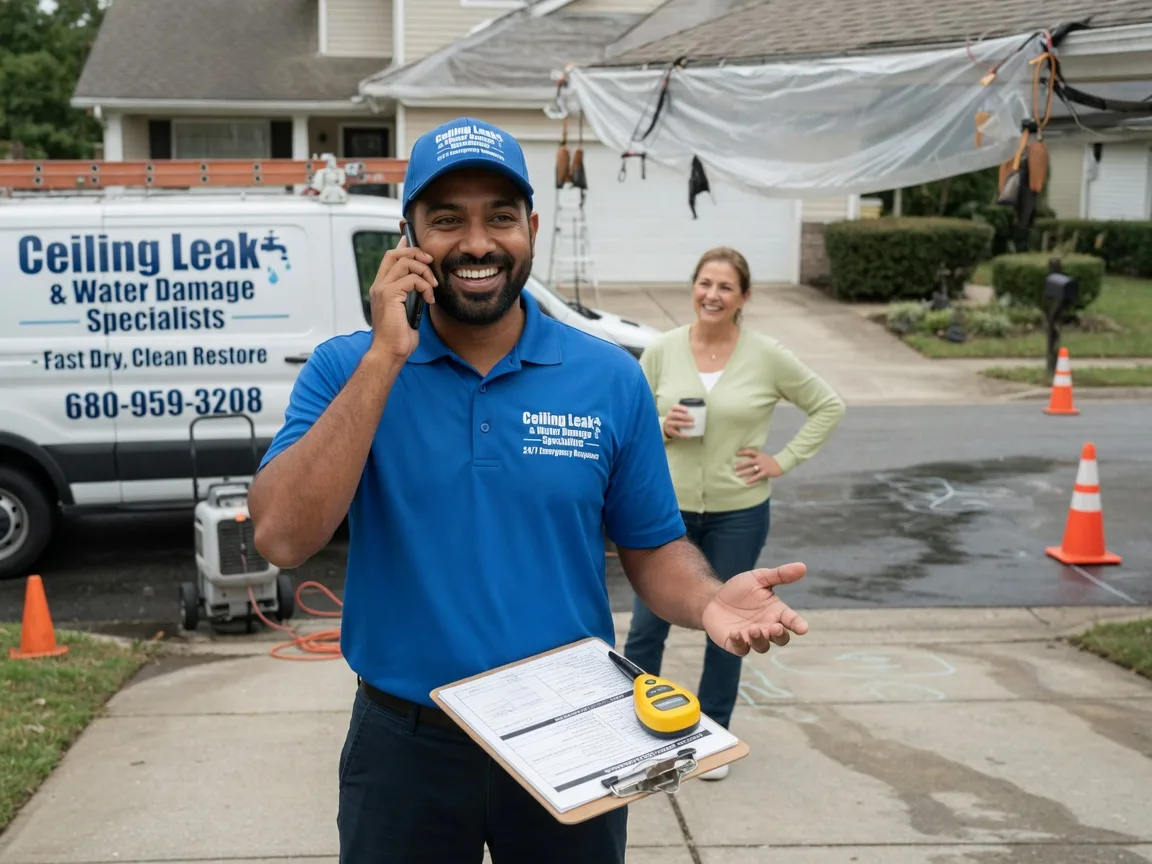 Ceiling Leak Cleanup Vashon, WA FAQs